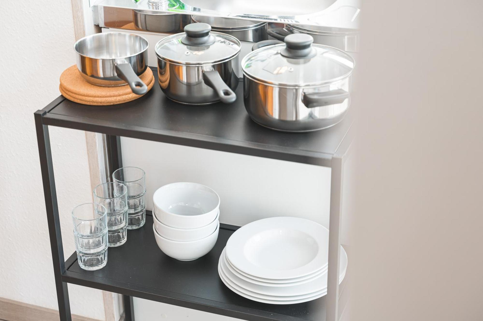 Home2Stay Apartmenthaus Heilbronn City Kitchen Parking Highspeed Wifi Washroom Eksteriør billede