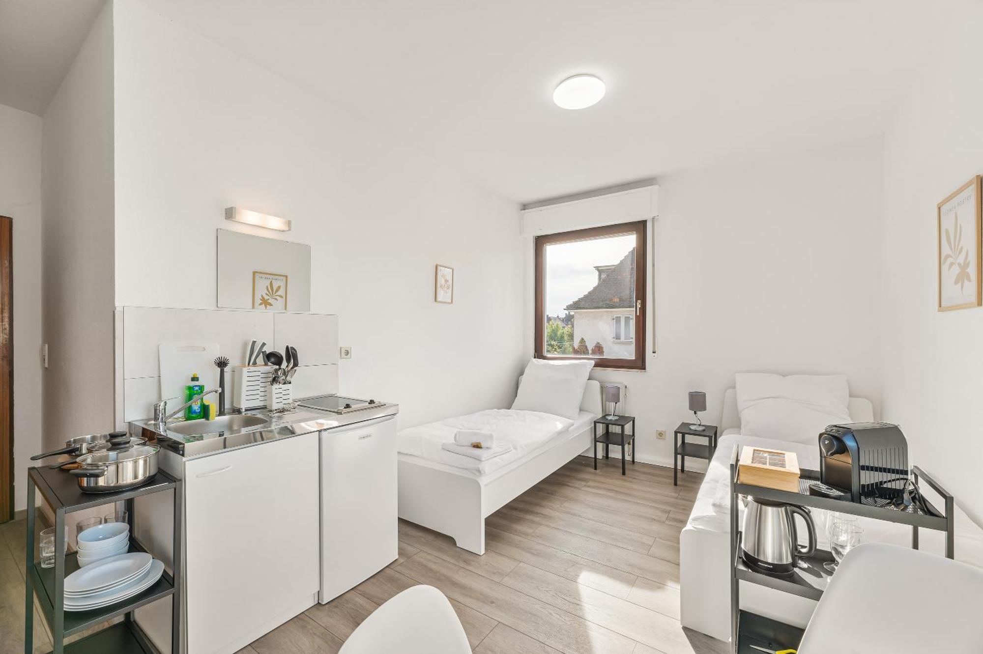 Home2Stay Apartmenthaus Heilbronn City Kitchen Parking Highspeed Wifi Washroom Eksteriør billede